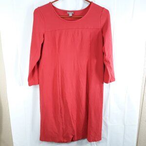 J.Jill Stretch Red Womens Size Small Shift Dress